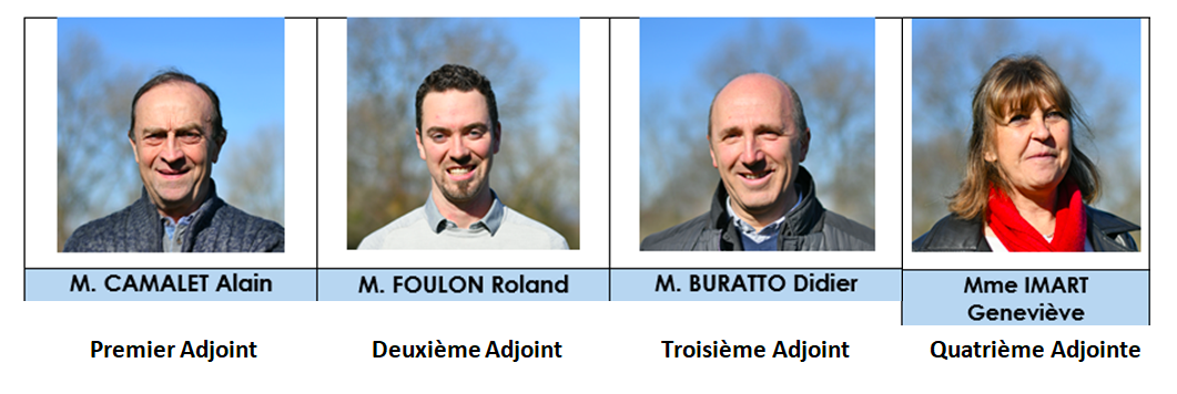 Photos des adjoints 
