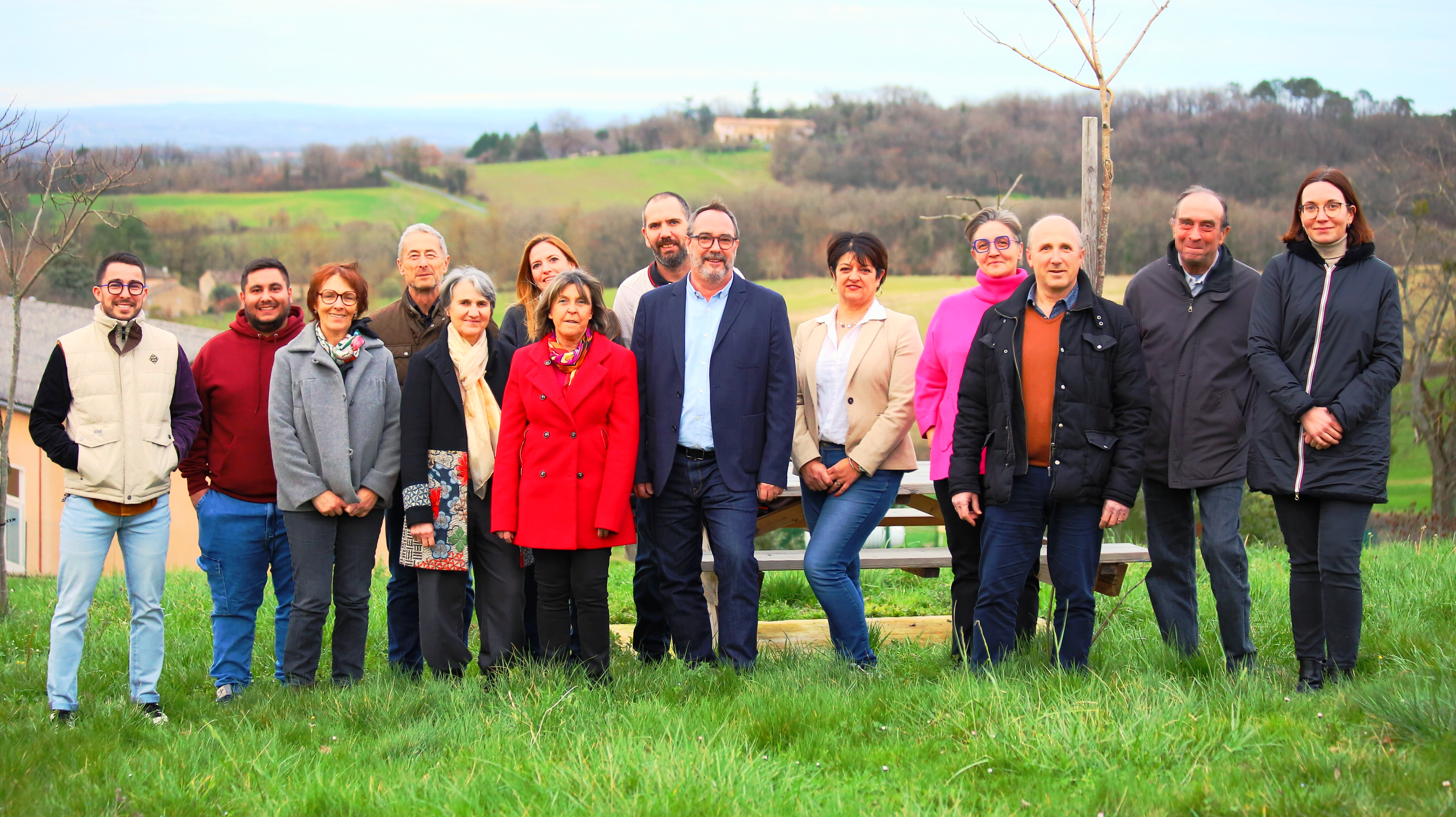 photo de groupe des élus 2026
